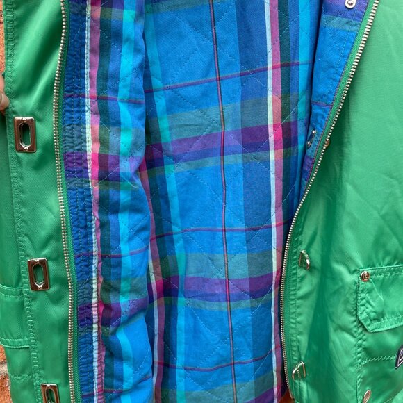 Vintage Ralph Lauren Green Boating Sailing Anorak Vest - Picture 7 of 10